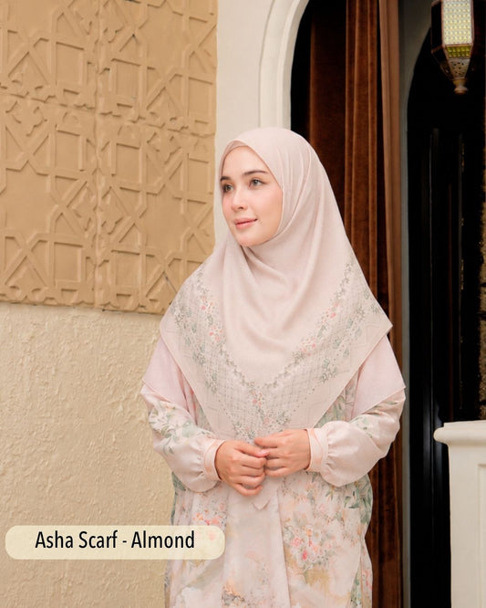 Segiempat & Pashmina - Hijab Asha Series