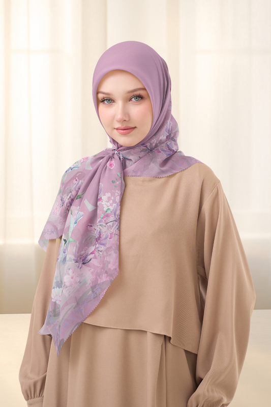 Leaf Kafa Scarf - KF30.7 VK30.7 JF30.7 Shadow