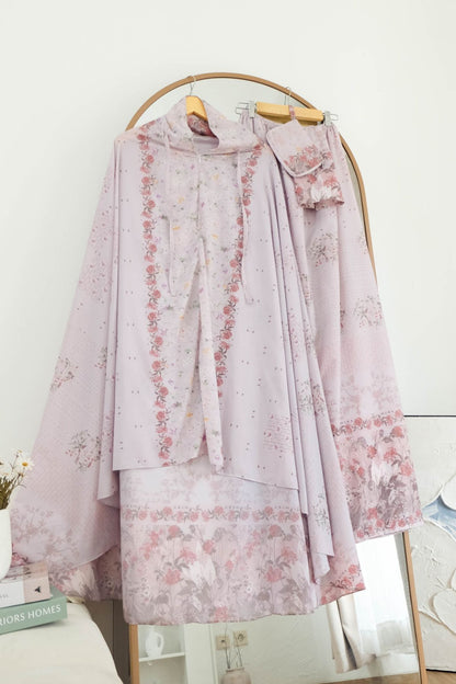 Mukena Willow | Travel Prayer Set - WL03.3 Silky Cream