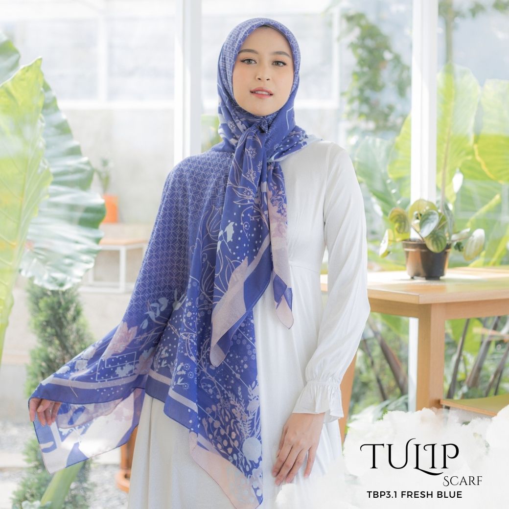 [DISKON AMBYAR] Last Stock Scarf Motif Hijabwanitacantik Series Hijab Kerudung Printing Motif