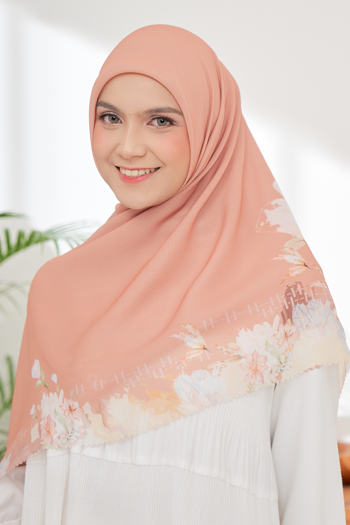 Diamond - Scarf Square Premium Polycotton XL | Terra - JN07.9