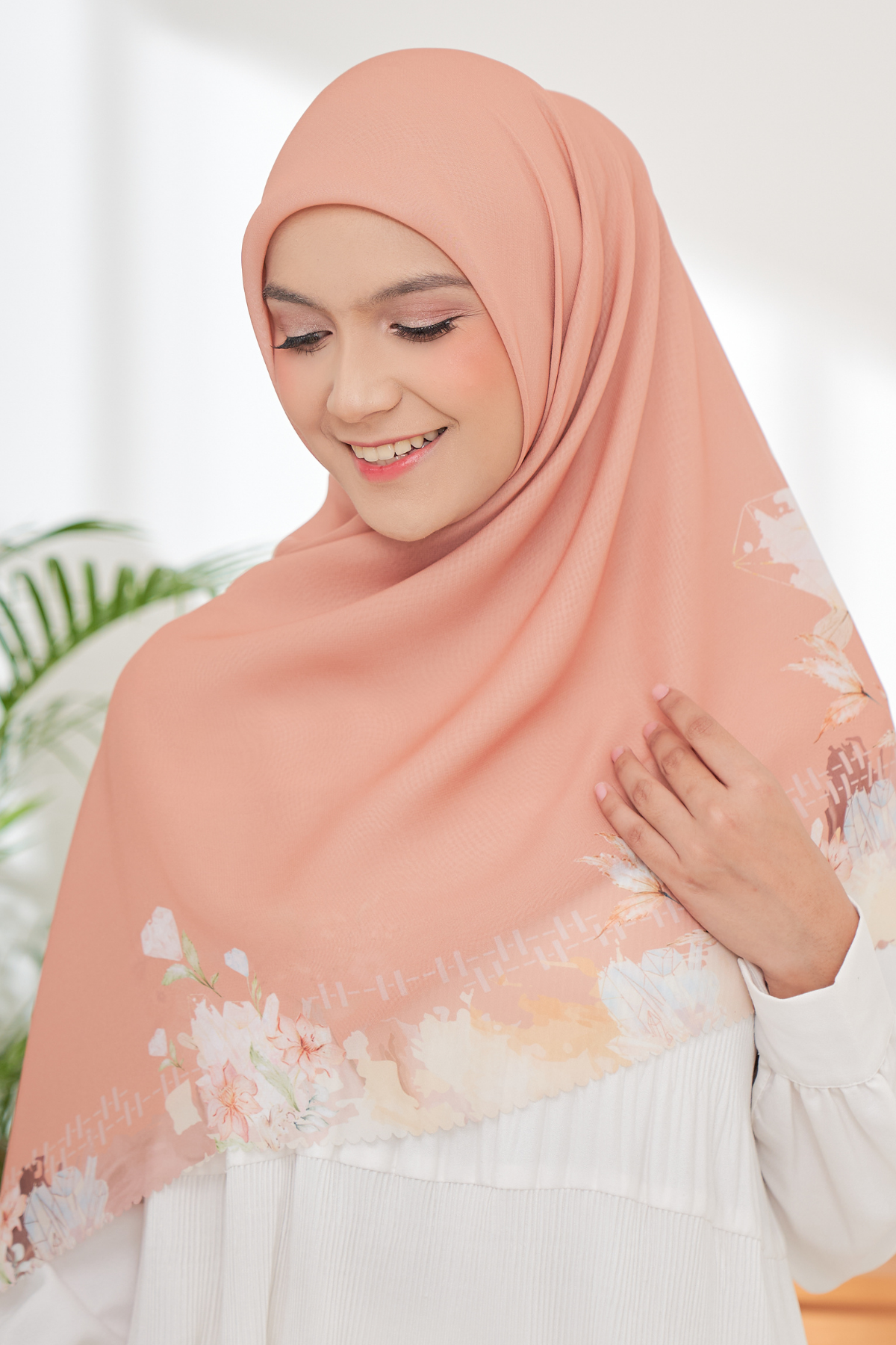 Diamond - Scarf Square Premium Polycotton XL | Terra - JN07.9