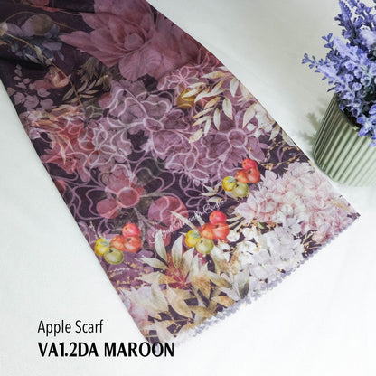 [DISKON AMBYAR] Last Stock Scarf Motif Hijabwanitacantik Series Hijab Kerudung Printing Motif