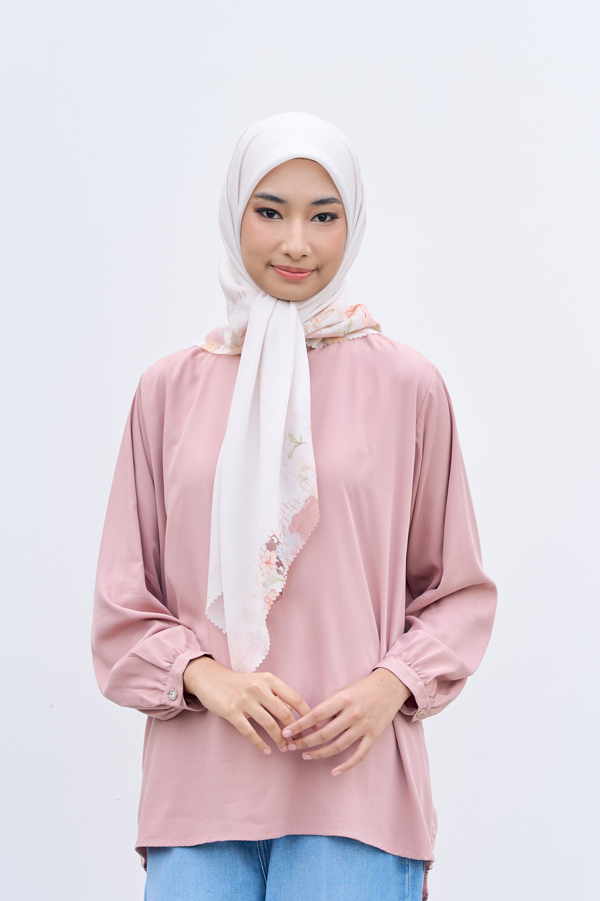 Tiva - Shirt Blouse Cotton Premium - Pink - VL07.2