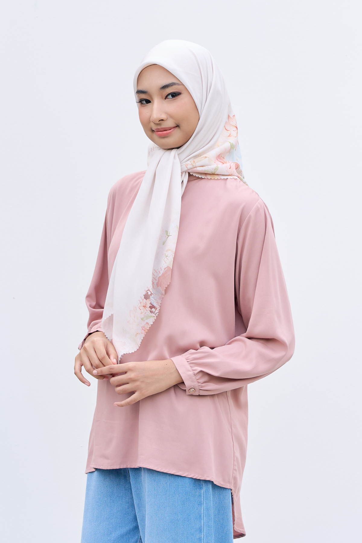 Tiva - Shirt Blouse Cotton Premium - Pink - VL07.2