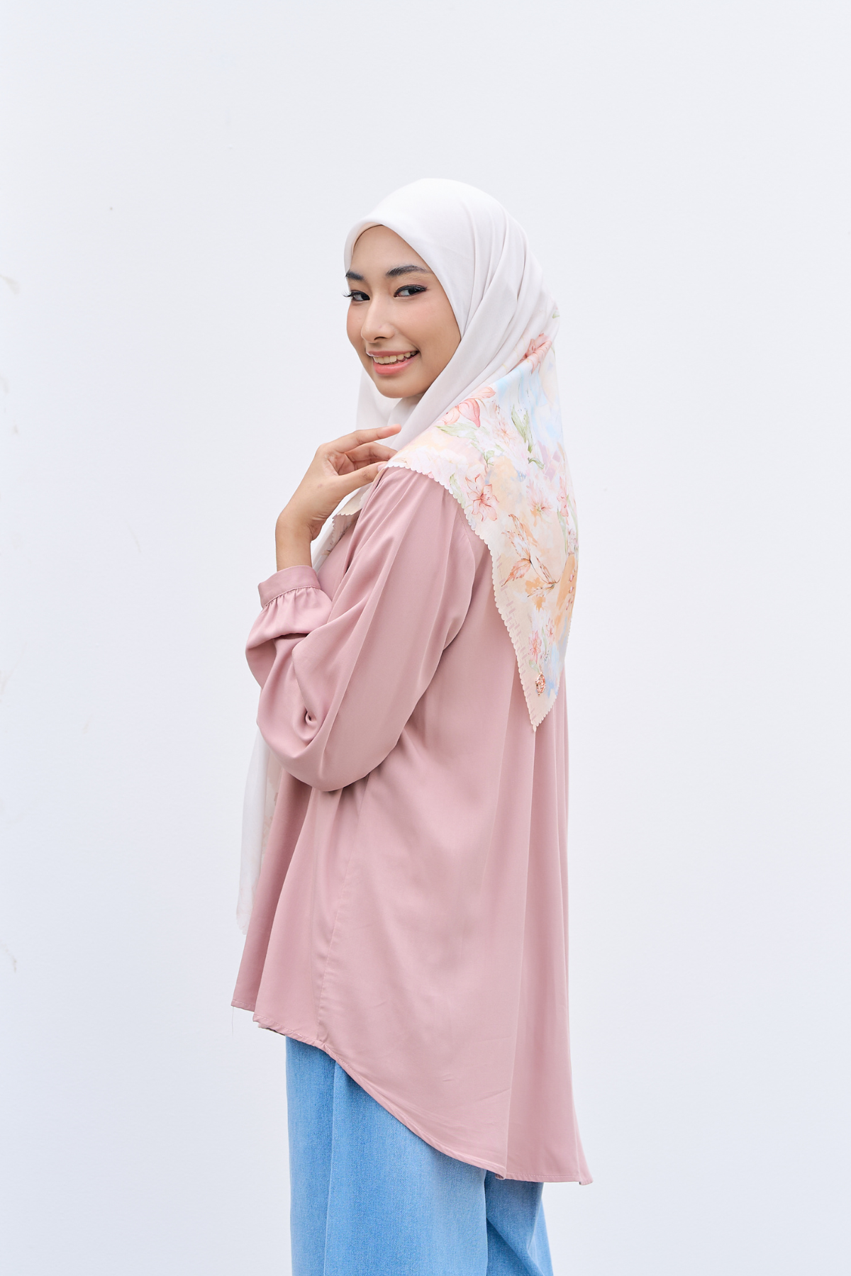 Tiva - Shirt Blouse Cotton Premium - Pink - VL07.2