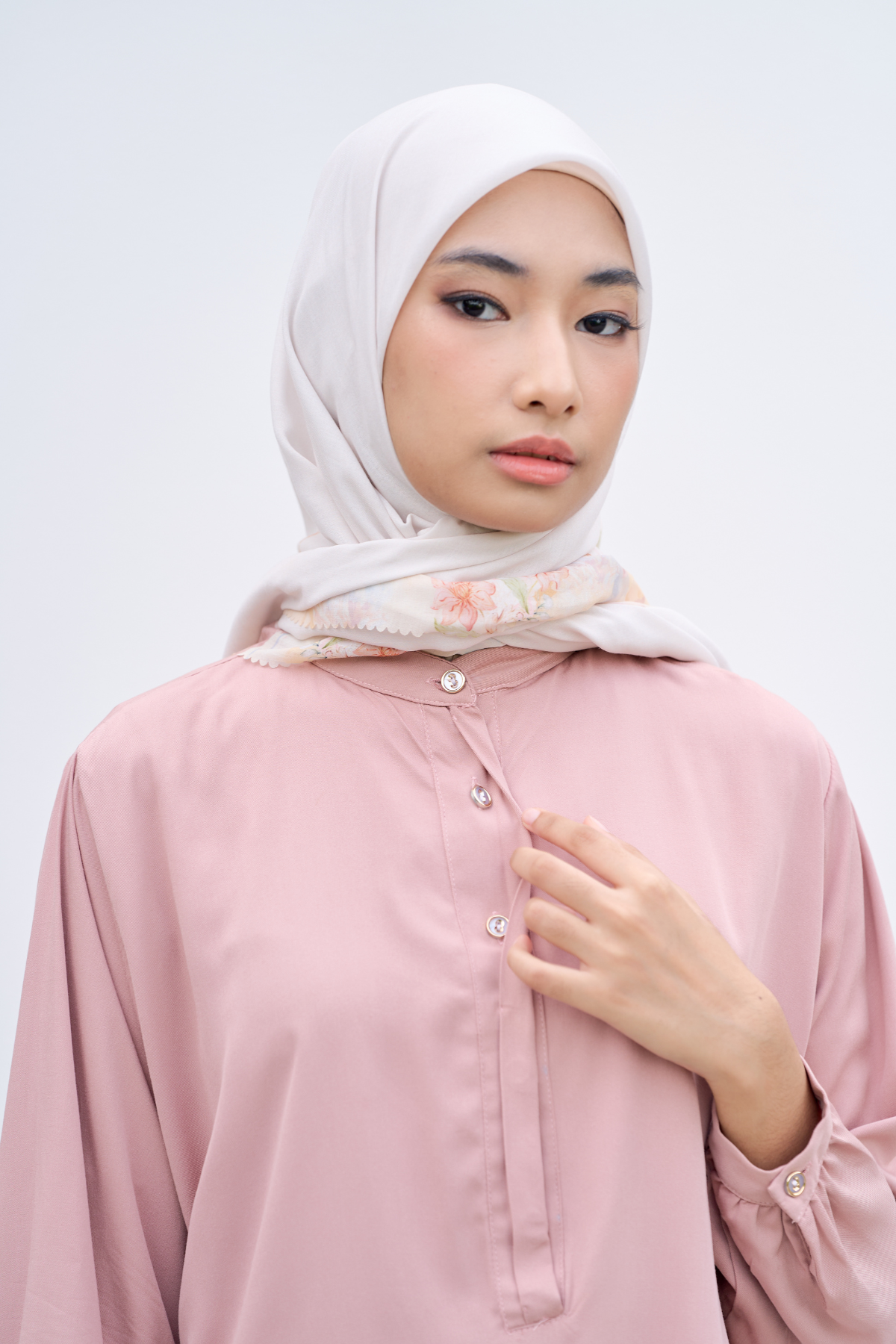 Tiva - Shirt Blouse Cotton Premium - Pink - VL07.2