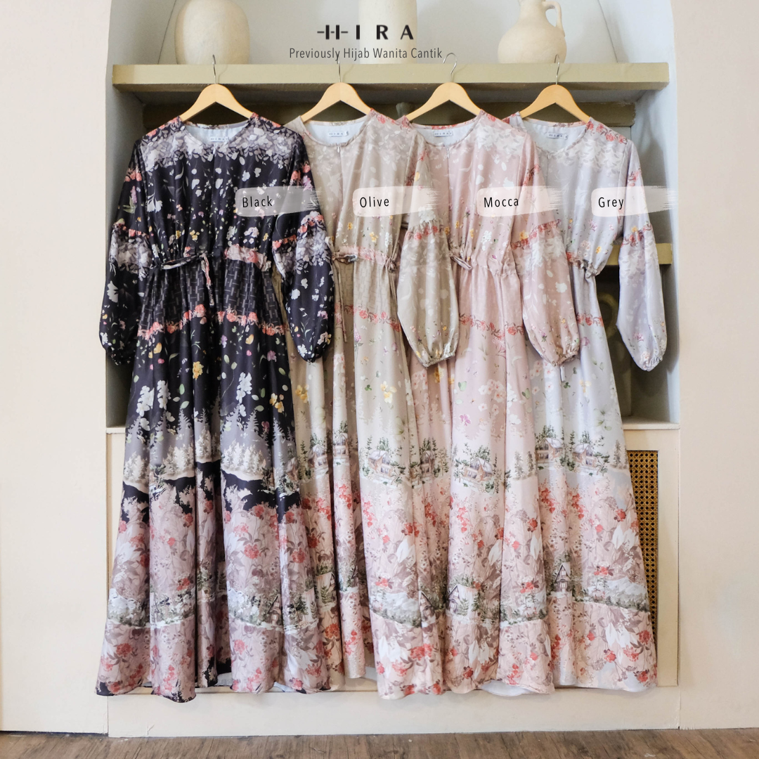 HIRA - Fabric Only | Bahan Baju Sarimbit Lebaran Rumah Senja & Wana Series