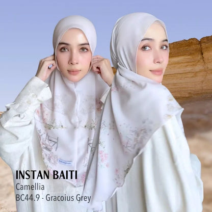 [DISKON AMBYAR] Last Stock Scarf Motif Hijabwanitacantik Series Hijab Kerudung Printing Motif