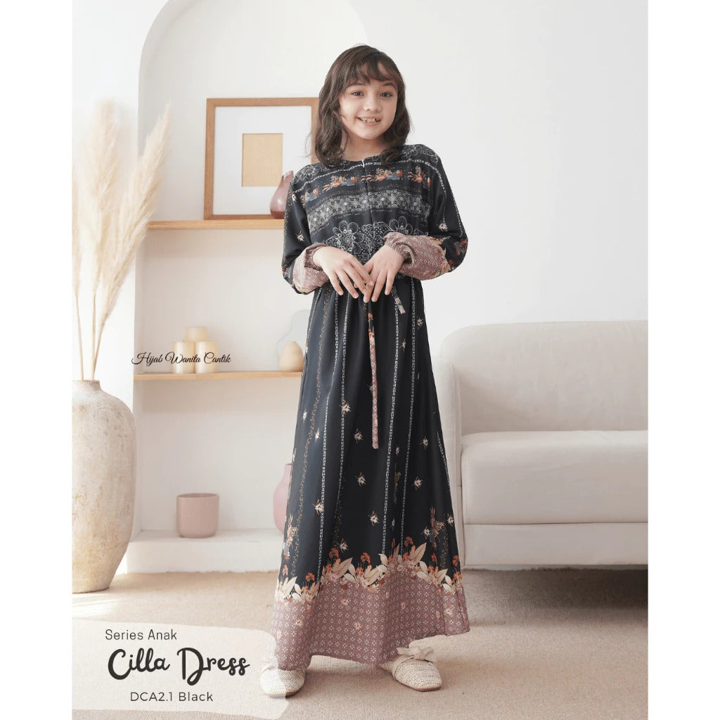 [DISKON AMBYAR] Last Stock HIRA - Dress Hijabwanitacantik | Dress Printing Exclusive | Gamis Pakaian Muslim | Sarimbit -Gamis Baju Koko