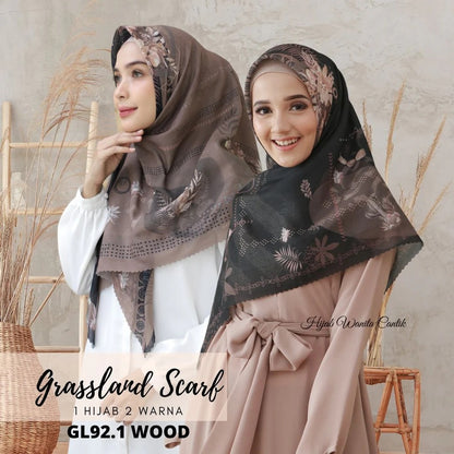 [DISKON AMBYAR] Last Stock Scarf Motif Hijabwanitacantik Series Hijab Kerudung Printing Motif