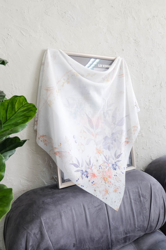 Leaf Mirea Scarf - LF29.10 LL29.10 LB29.10 White