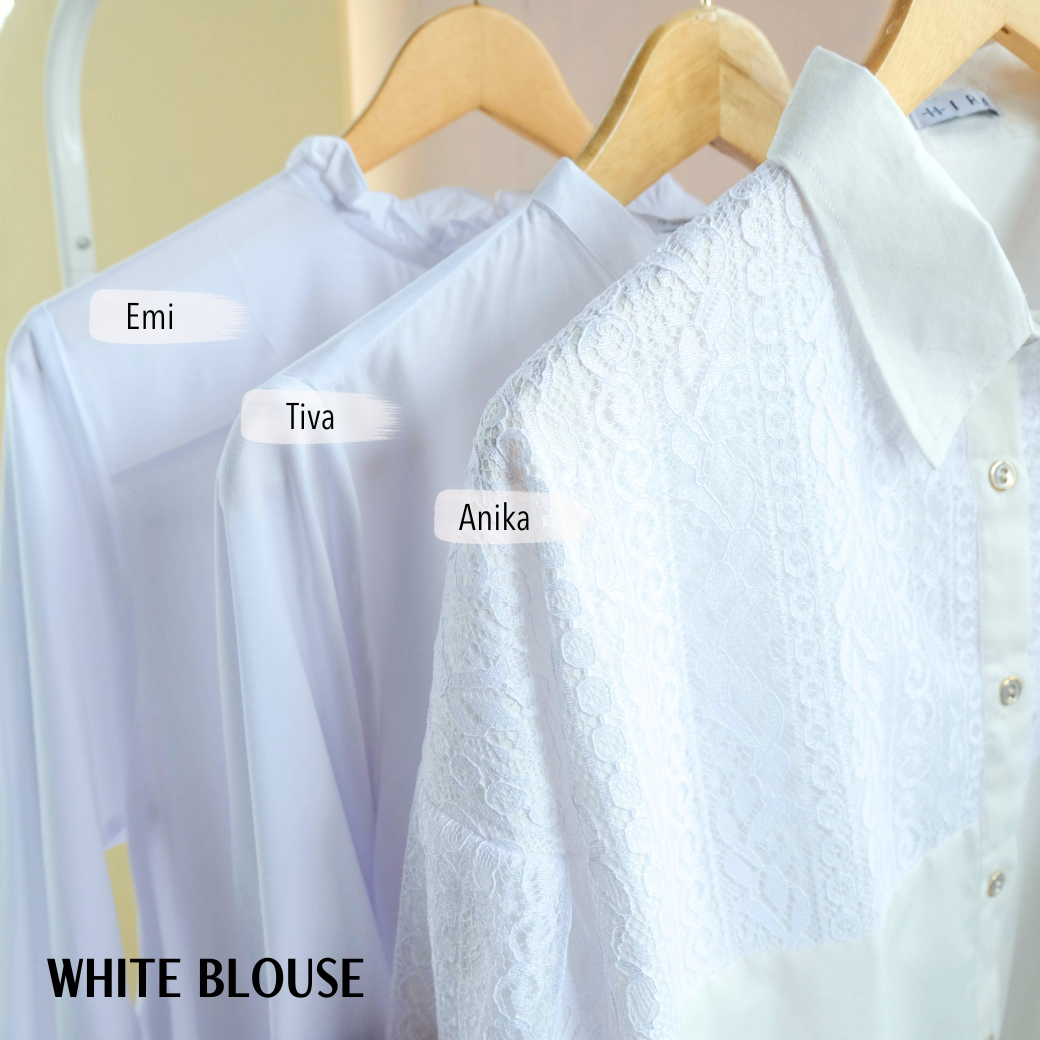 White Blouse - BLS2.1 Anika