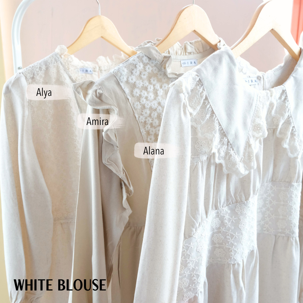 White Blouse - BLS2.2 Alana