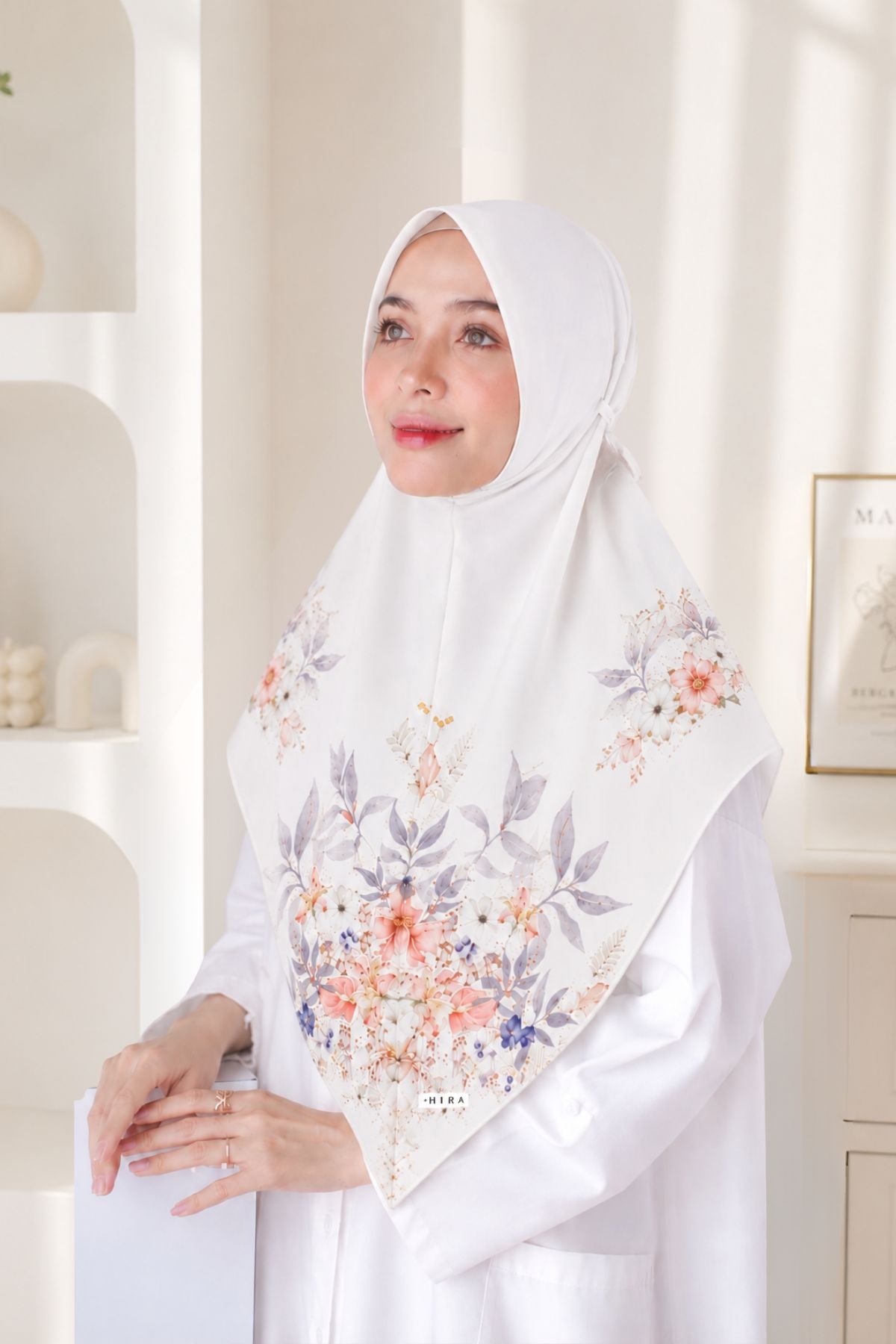 [ BUY 3 GET 1 Free ] Baiti Mirea - White