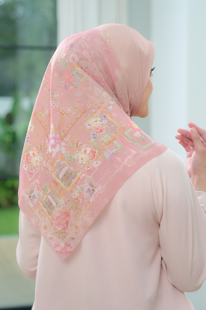 Nuri Scarf - NU33.9 NY33.9 NH33.9 Yellow Peach