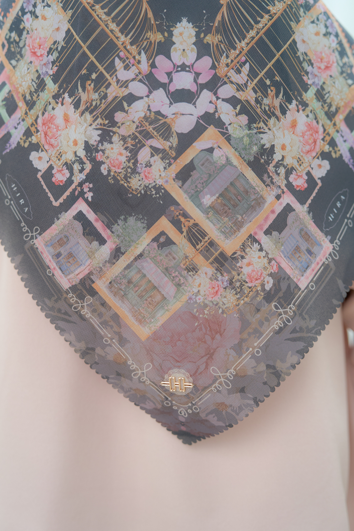 Nuri Scarf - NU33.1 NY33.1 NH33.1 Black