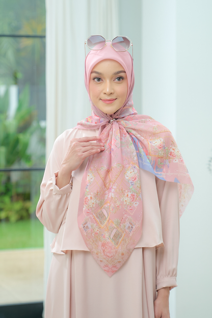 Nuri Scarf - NU33.5 NY33.5 NH33.5 Blue Pink