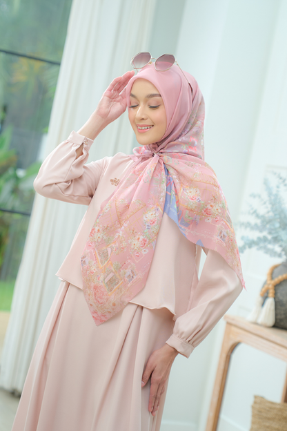 Nuri Scarf - NU33.5 NY33.5 NH33.5 Blue Pink