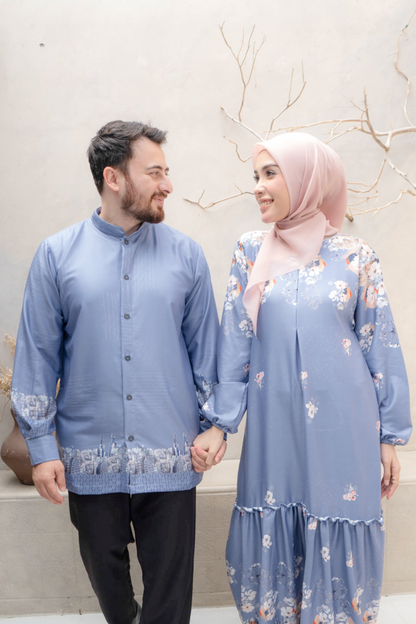 Riuh Kota Family Set - Denim
