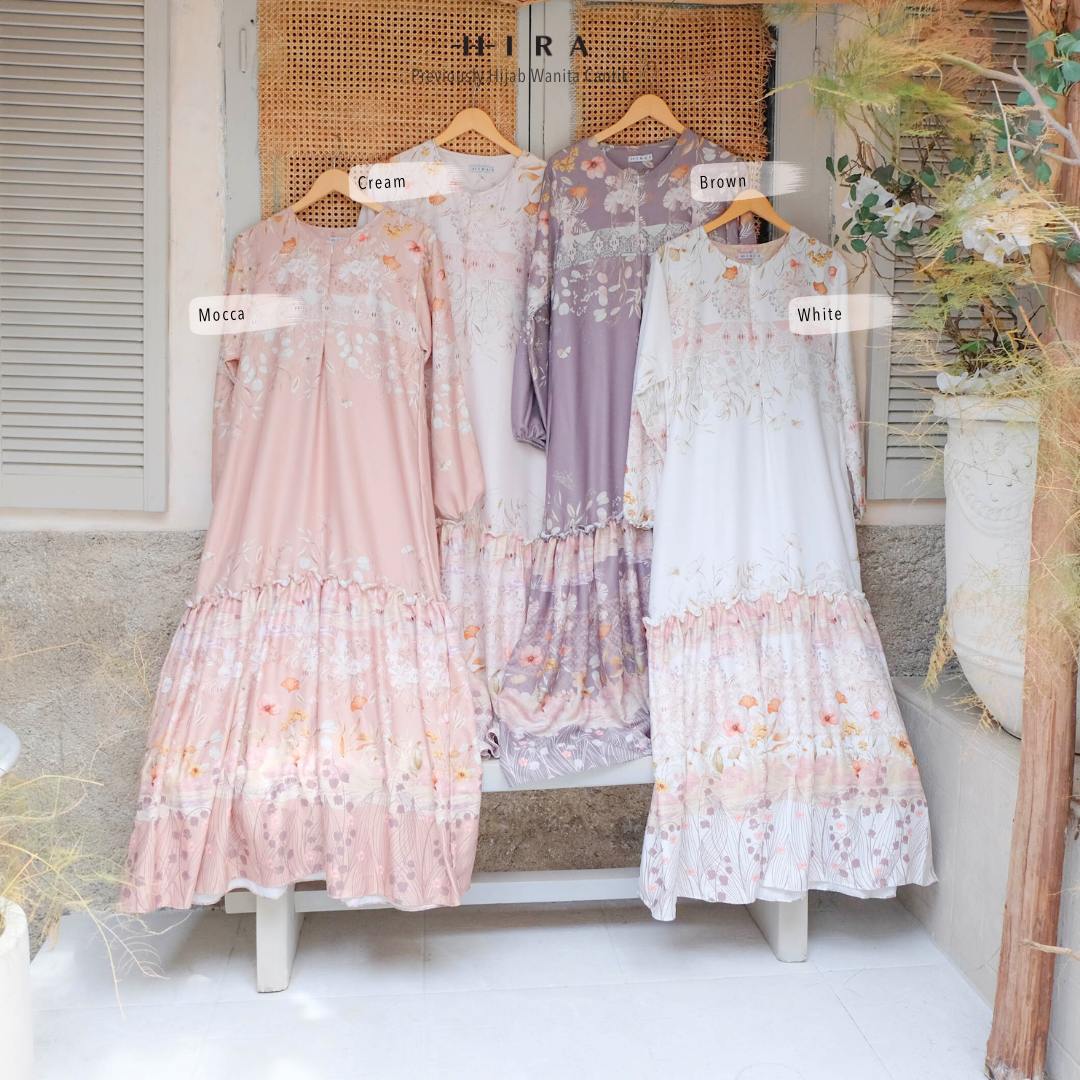 HIRA - Fabric Only | Bahan Baju Sarimbit Lebaran Rumah Senja & Wana Series