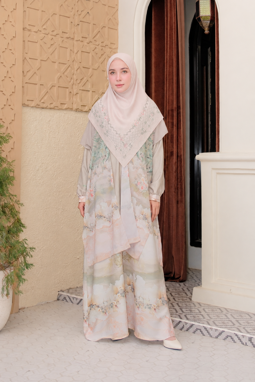 ASHA Family Set — Latte | HIRA Raya 2027