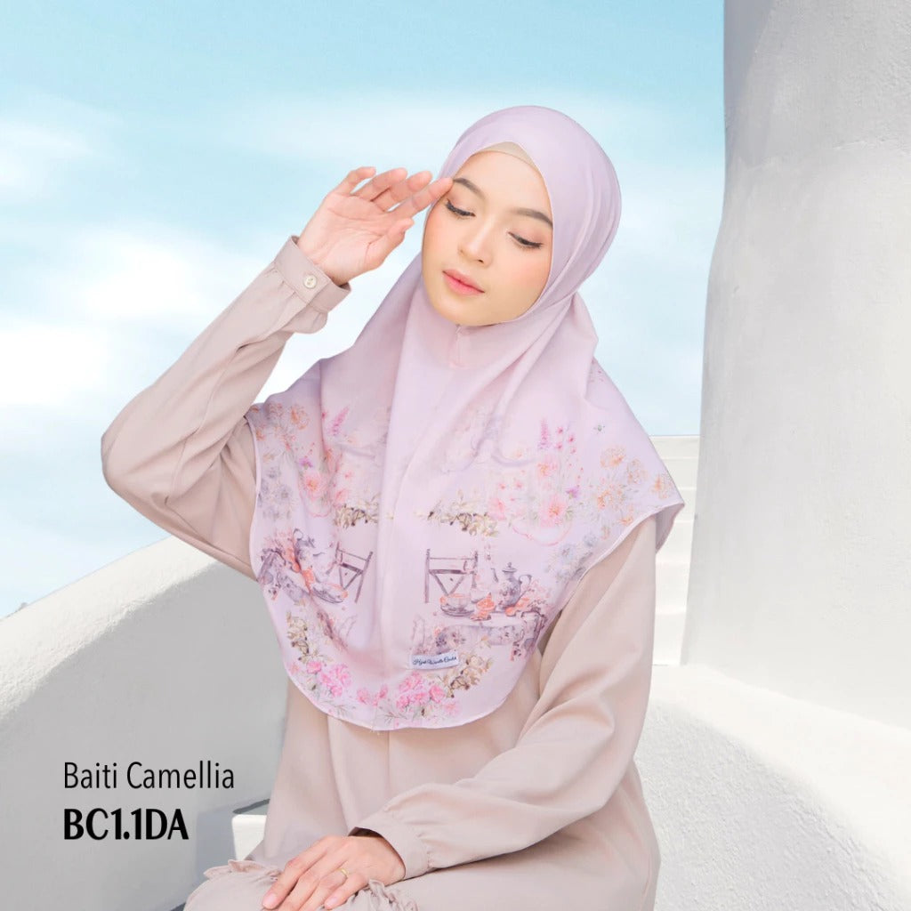 [DISKON AMBYAR] Last Stock Scarf Motif Hijabwanitacantik Series Hijab Kerudung Printing Motif