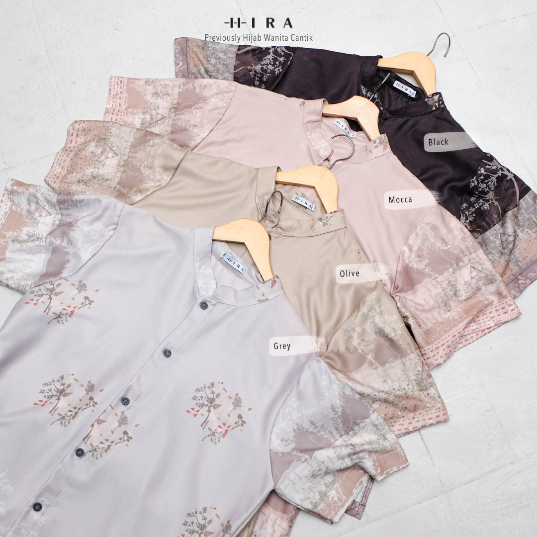 HIRA - Fabric Only | Bahan Baju Sarimbit Lebaran Rumah Senja & Wana Series