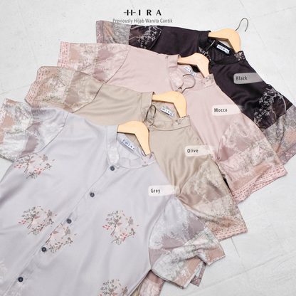 HIRA - Fabric Only | Bahan Baju Sarimbit Lebaran Rumah Senja & Wana Series