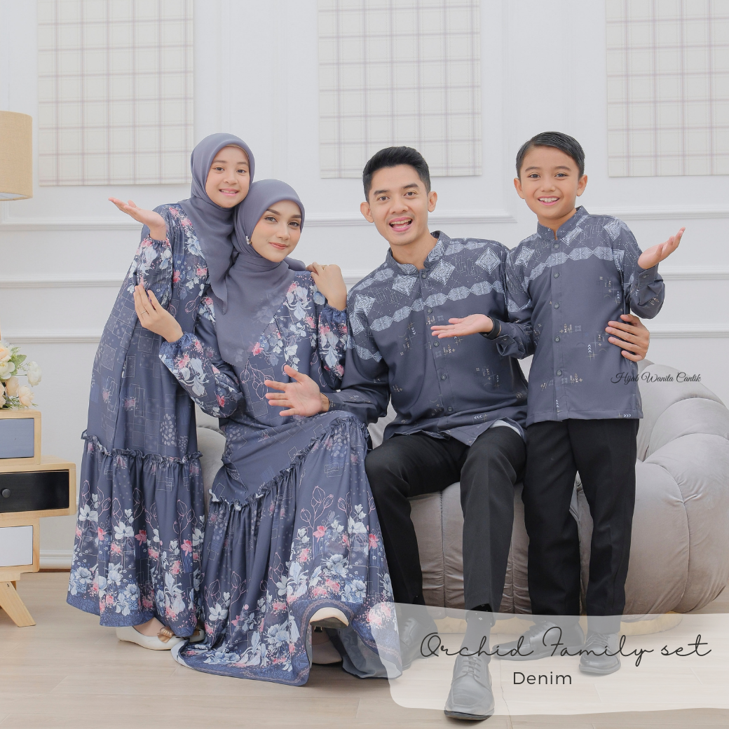 Koko Anak Orchid Series - OC10.2 Denim Grey