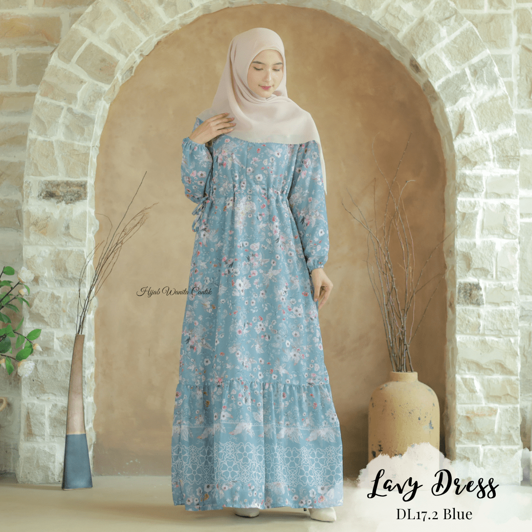 Lavy Dress - DL17.2 Blue