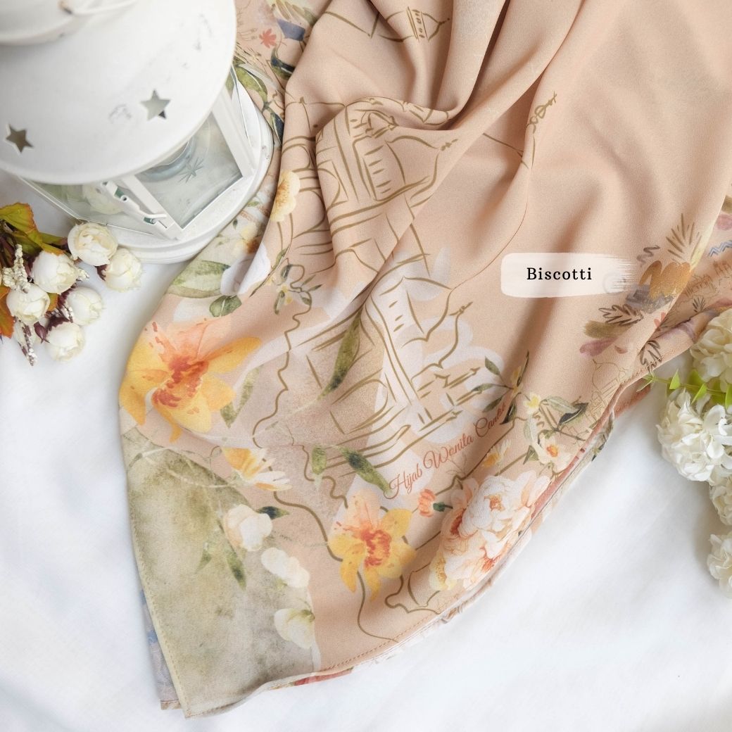 Sofia - Pashmina Premium Ceruti - Biscotti - PM11.72