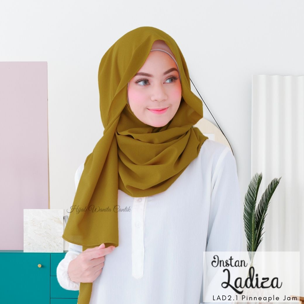 Pashmina Instan Ladiza - LAD2.1 Pinneaple Jam