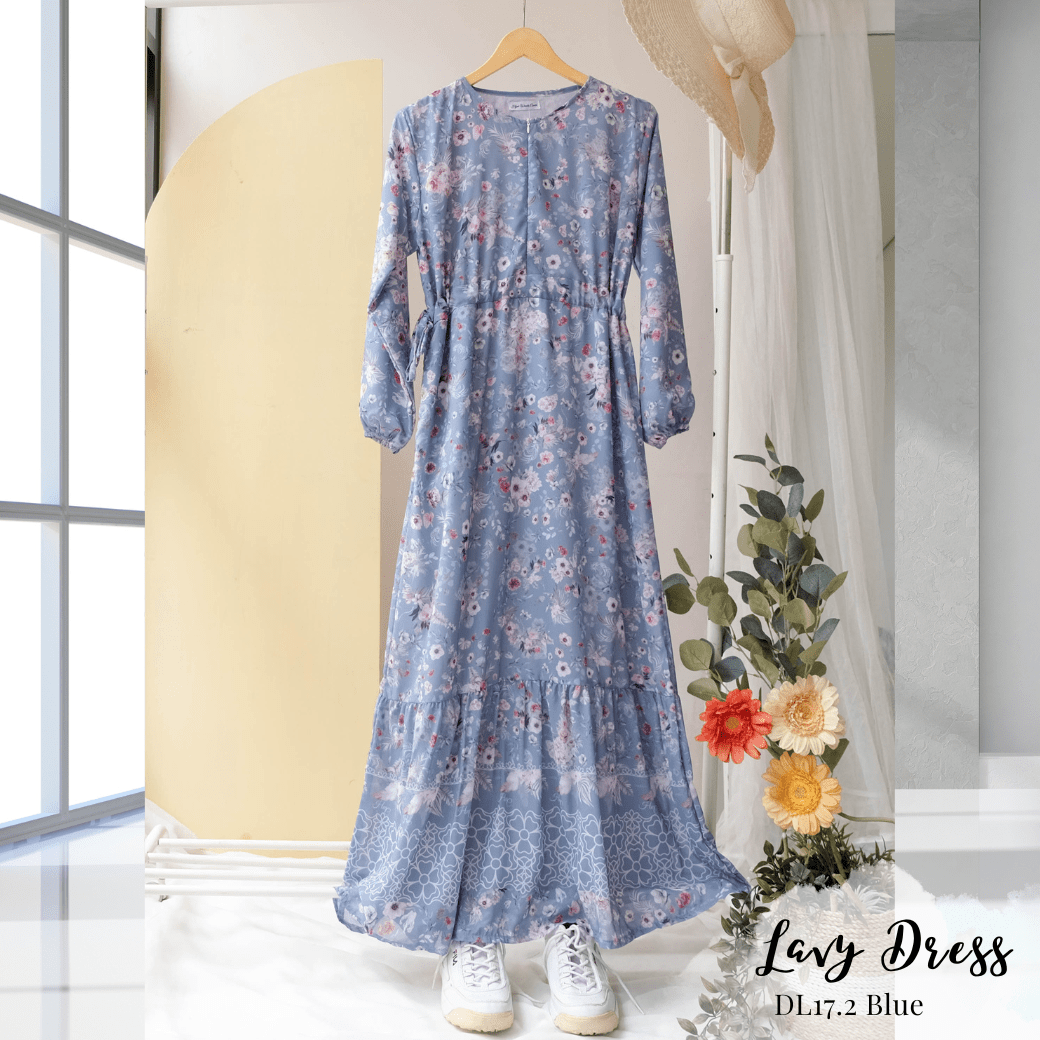 Lavy Dress - DL17.2 Blue