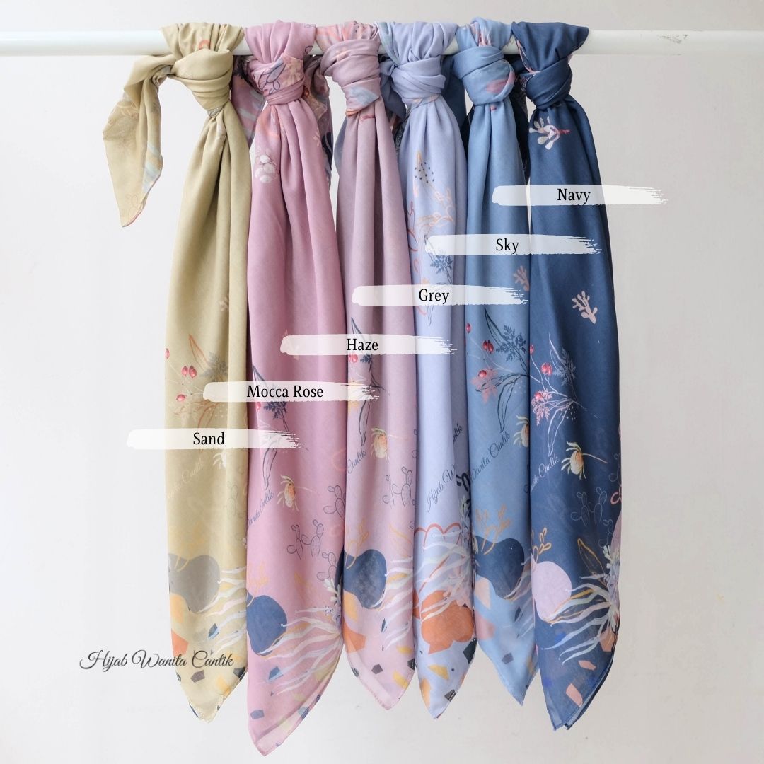 Sahara - Pashmina Premium Voal - Haze - PM11.58