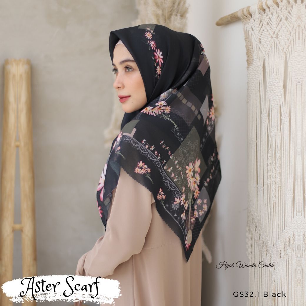 Aster Scarf - GS32.1 Black