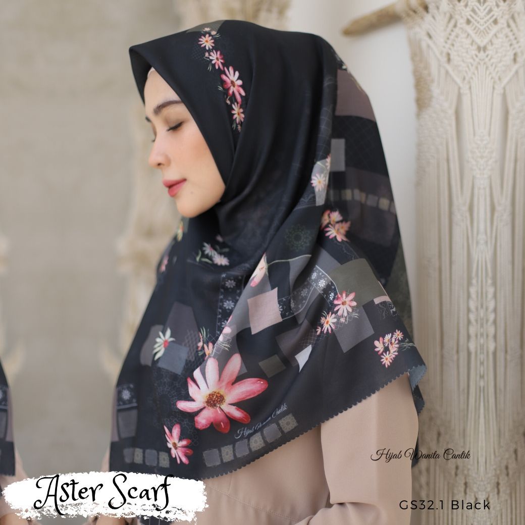 Aster Scarf - GS32.1 Black