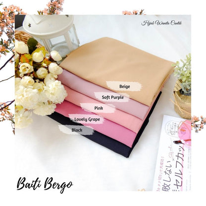 Hijab Instan Baiti Bergo - TY11.1 Black