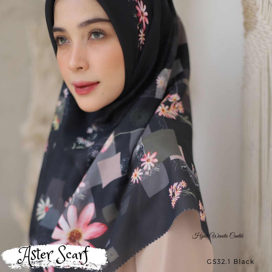 Aster Scarf - GS32.1 Black