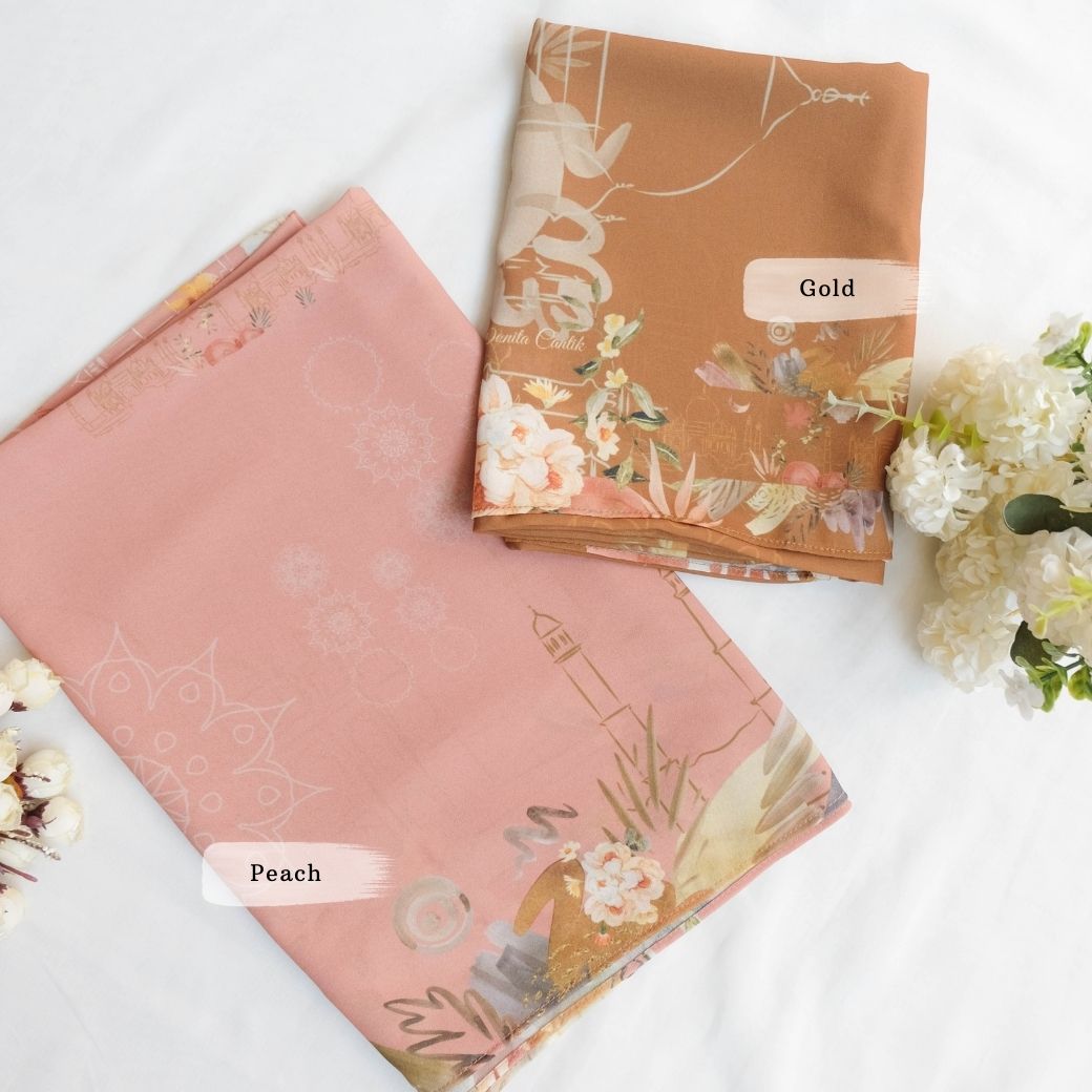 Sofia - Pashmina Premium Ceruti - Peach - PM11.71