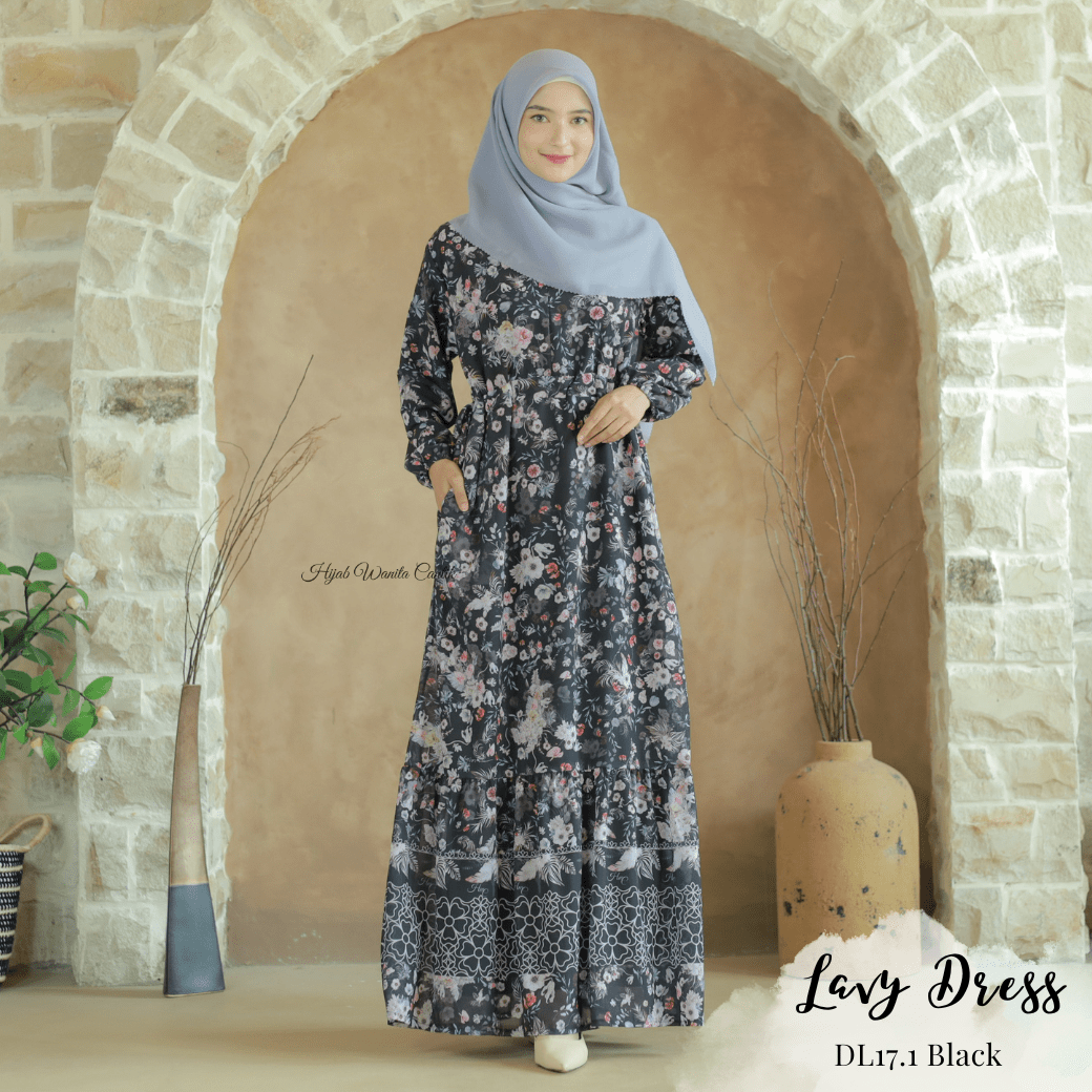 Lavy Dress - DL17.1 Black