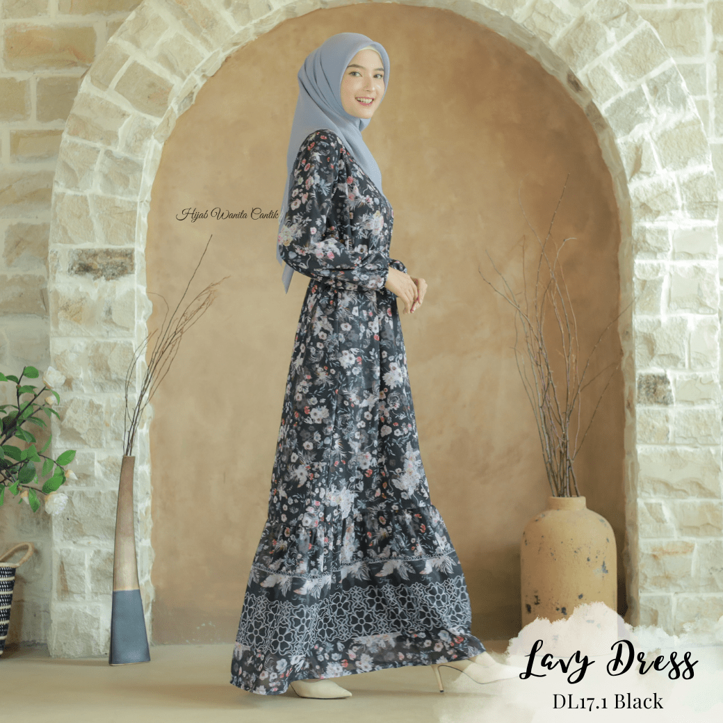 Lavy Dress - DL17.1 Black