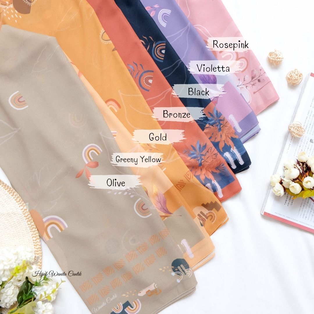 Rainbow - Pashmina Premium Ceruti - Bronze - PM11.6