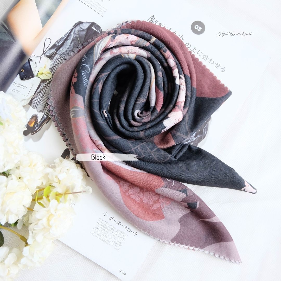 Fresia Scarf ICY Voal - SF32.1 Black