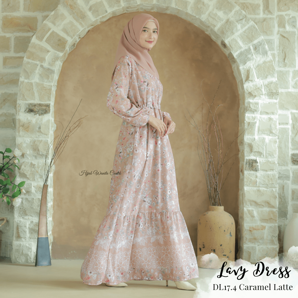 Lavy Dress - DL17.4 Caramel Latte