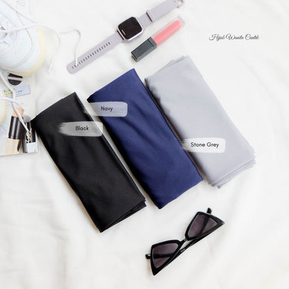 Instan Jennie Sporty Hijab - HLS1.2 Navy