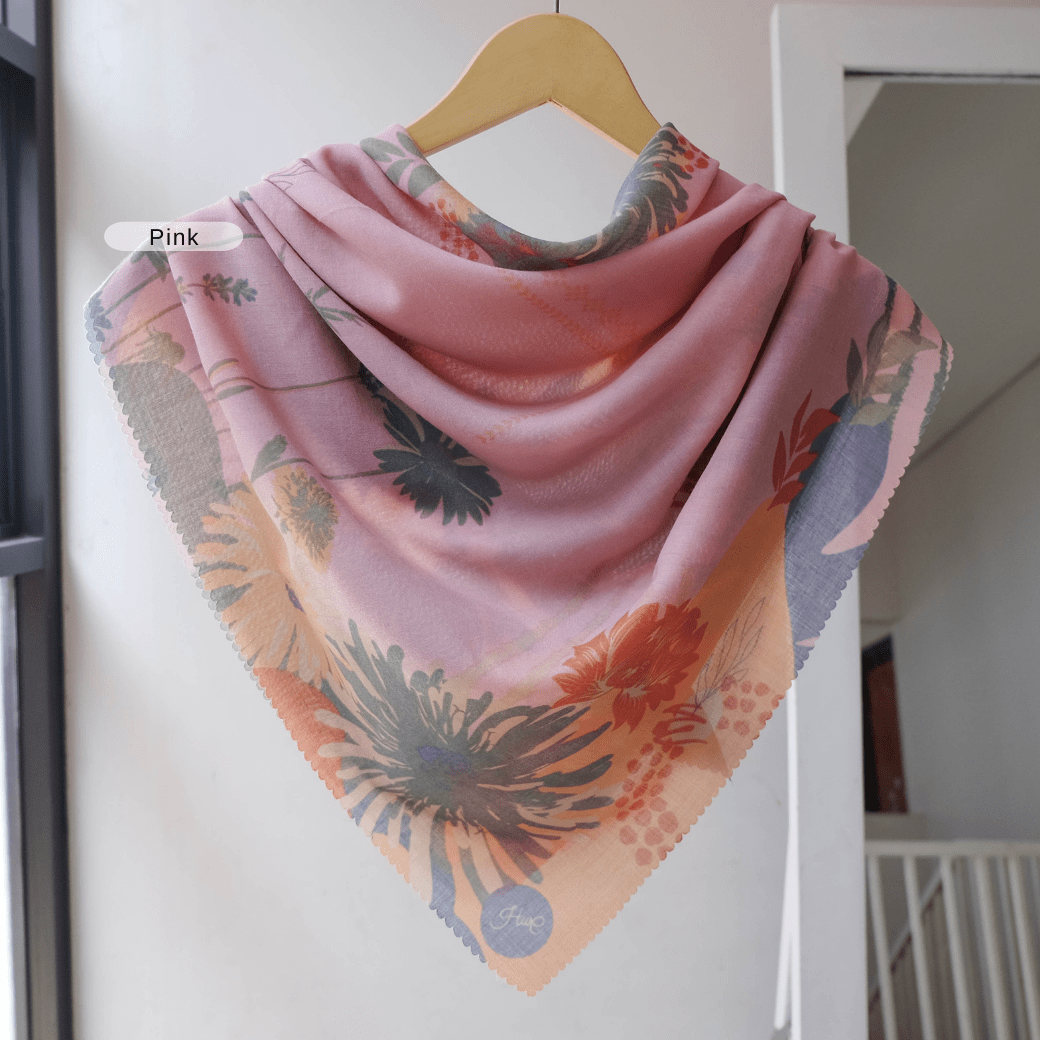 Marigold Scarf - GM22.4 Pink