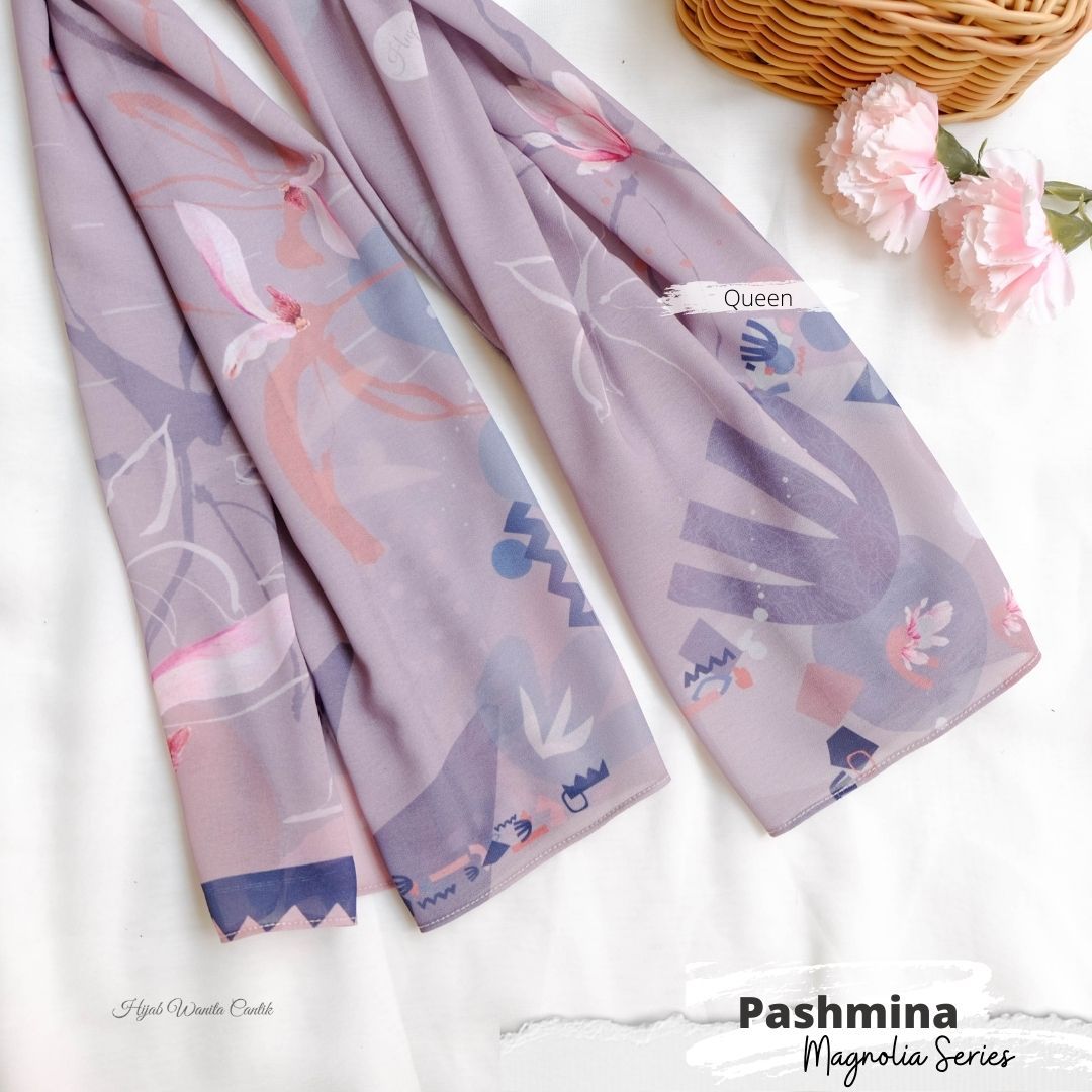 Magnolia - Pashmina Premium Ceruti - Queen -PM11.3