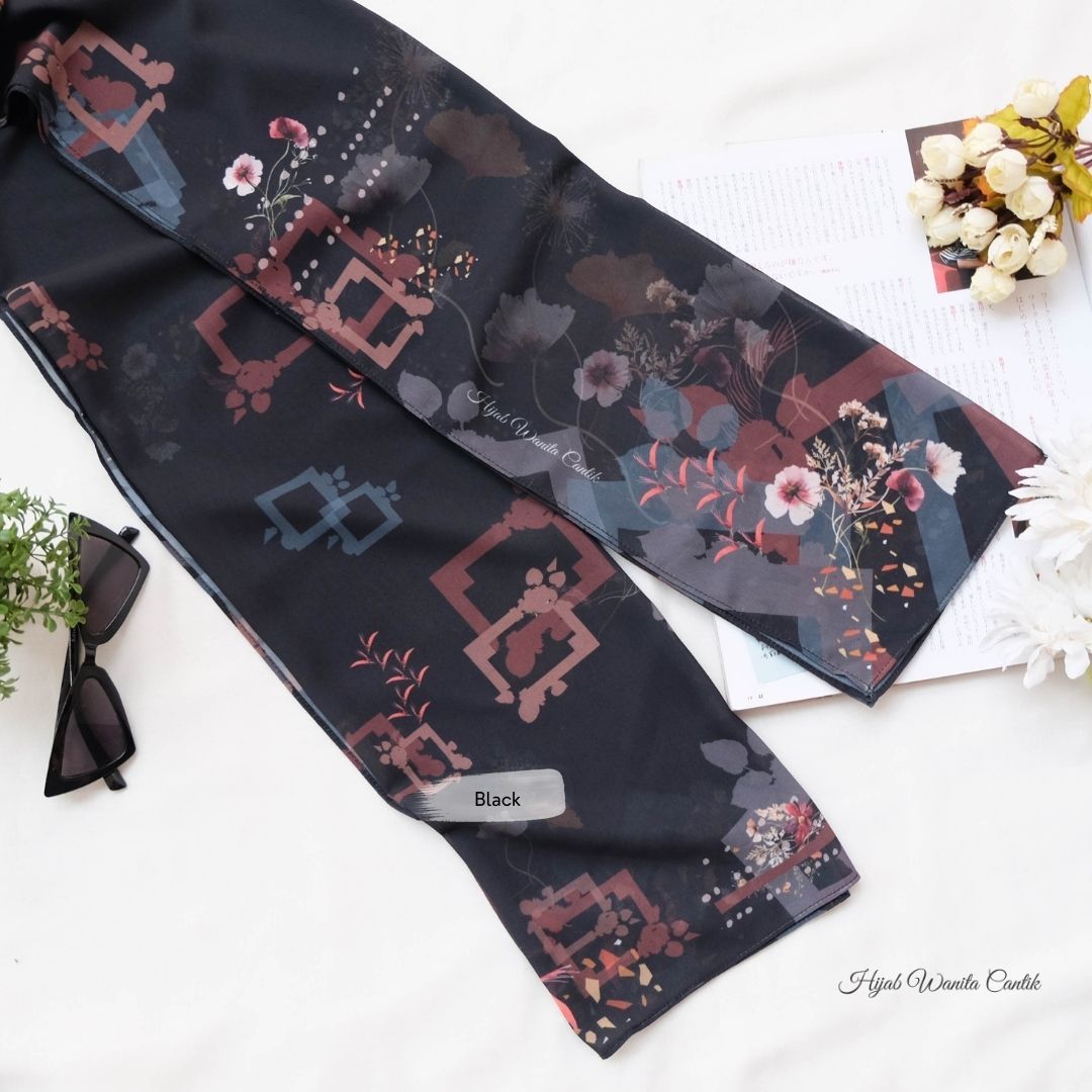 Ery - Pashmina Premium Ceruti - Black - PM11.50