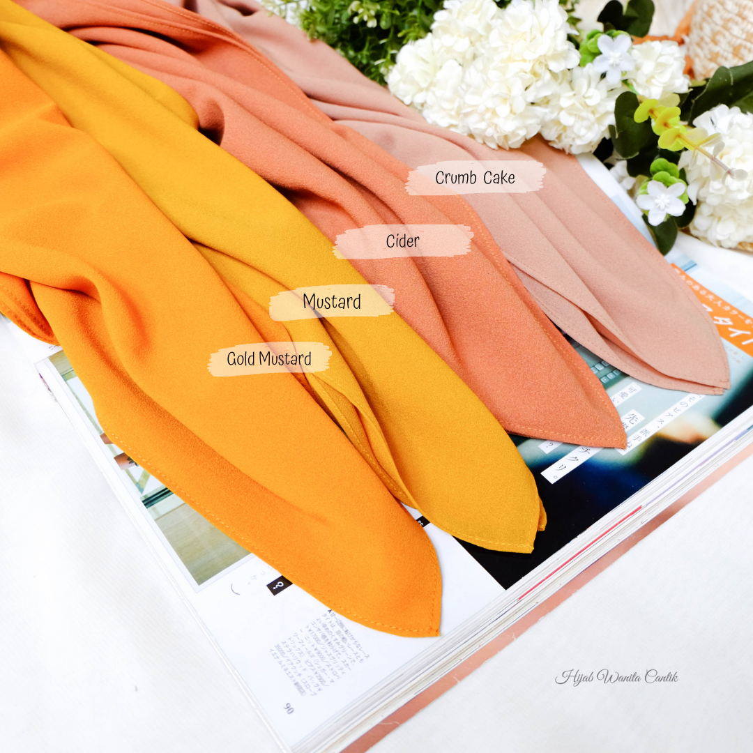 Pashmina Divi - PNA1.27 Mustard